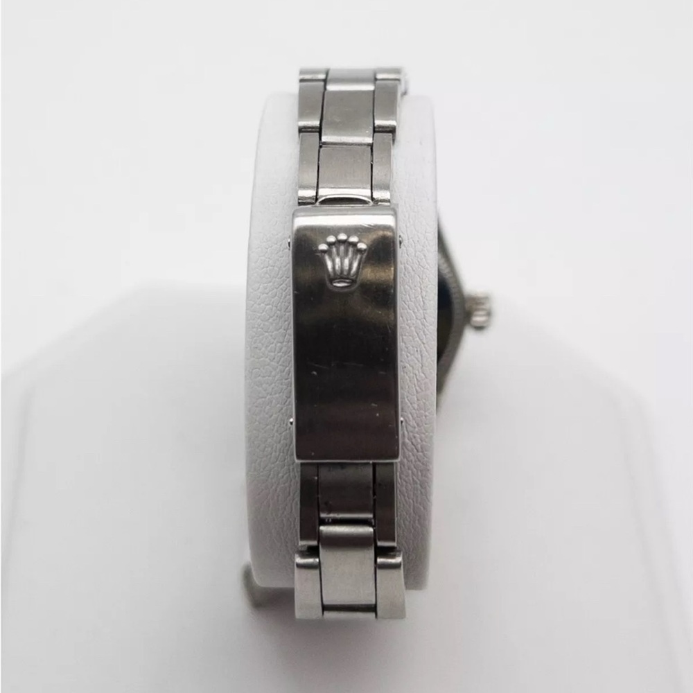 Authentic and genuine ROLEX with all genuine EMERALDS and DIAMONDS surrounding. - Picture 4 of 8